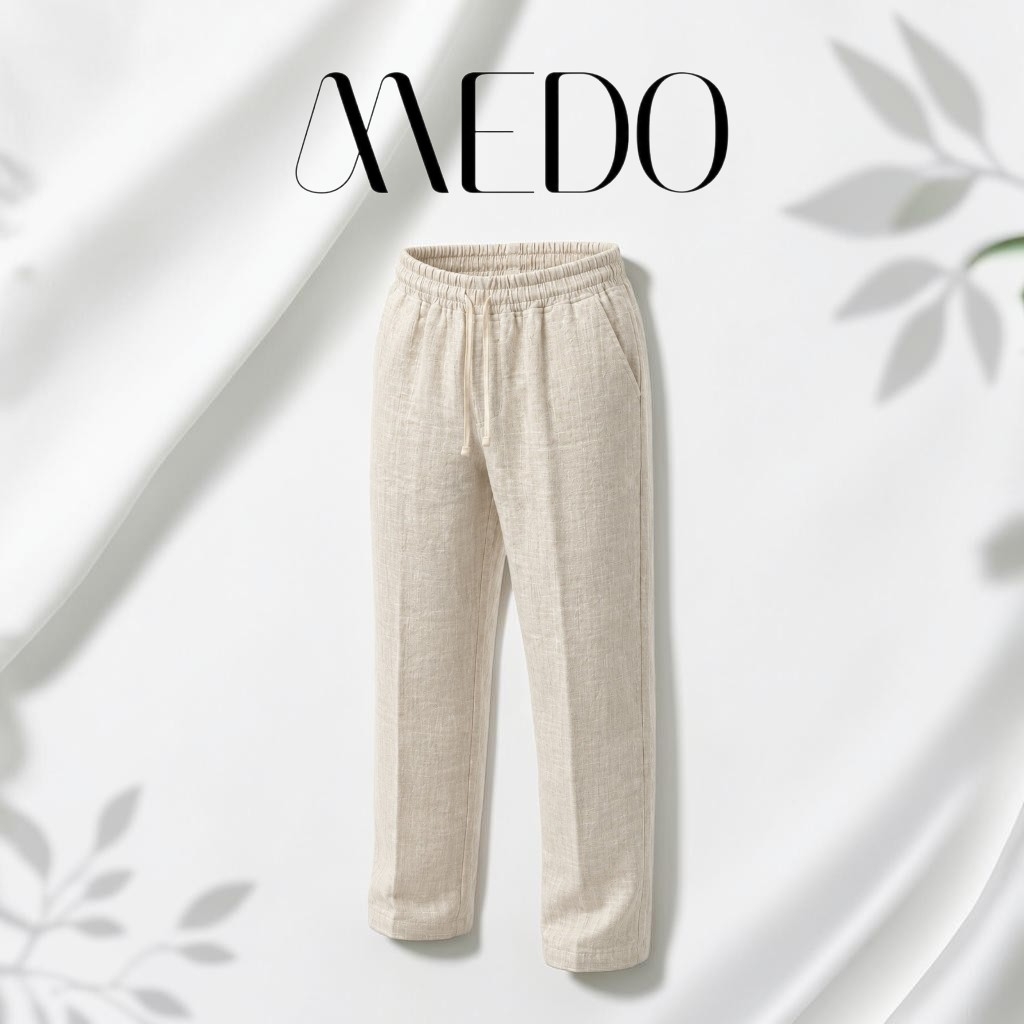 file_00000000ce18724397bf142f7f15d174 (1) Zara Pure Linen Trousers - Image 1
